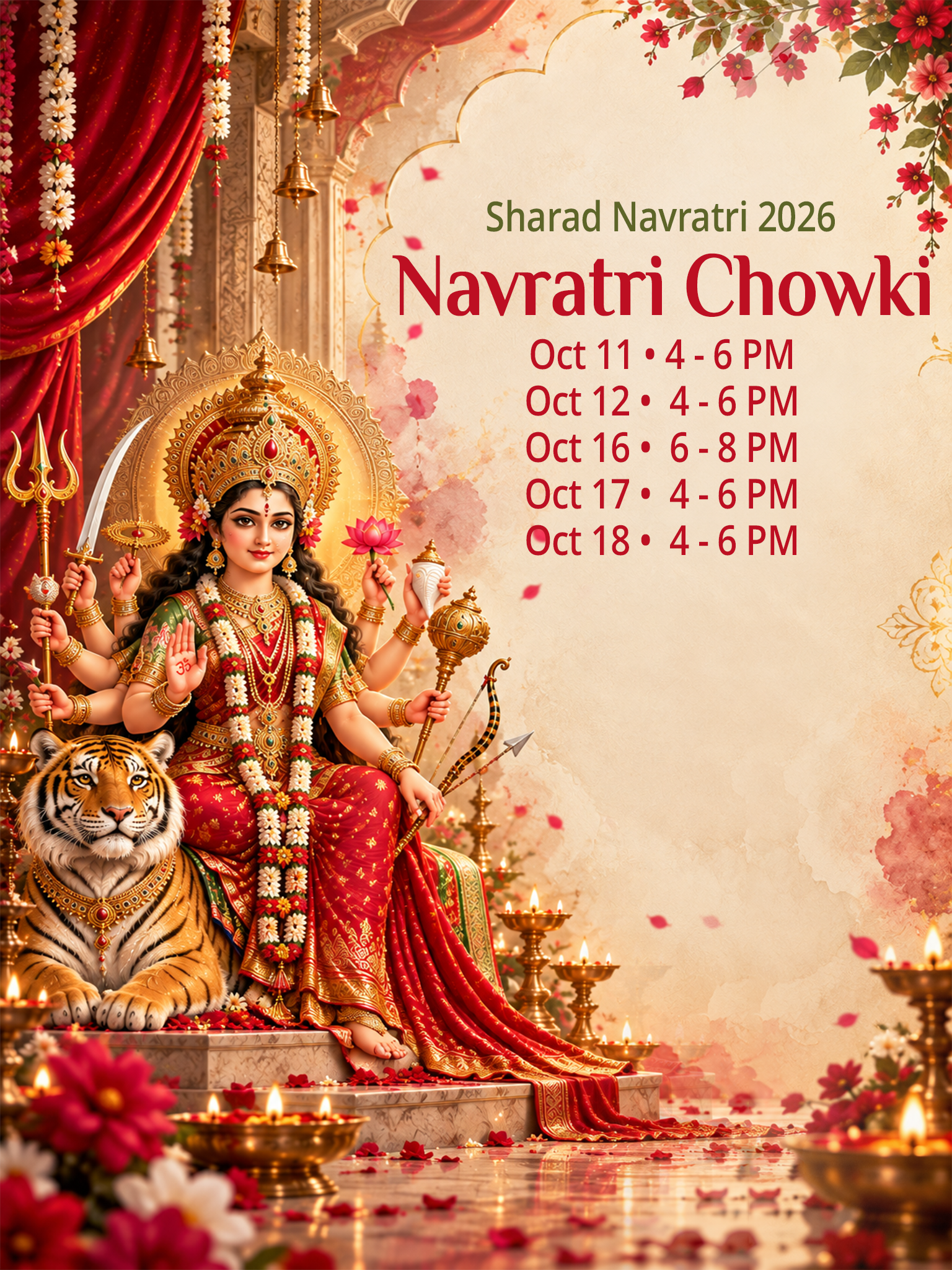 2026 Navratri Chowki