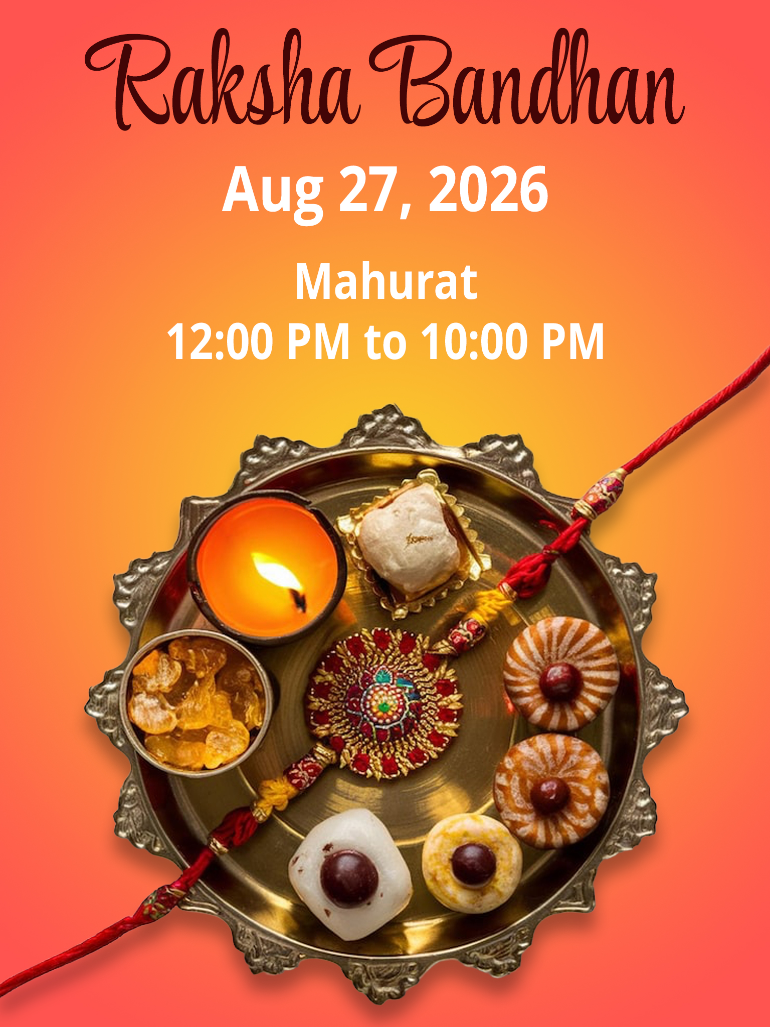 2026 Raksha Bandhan